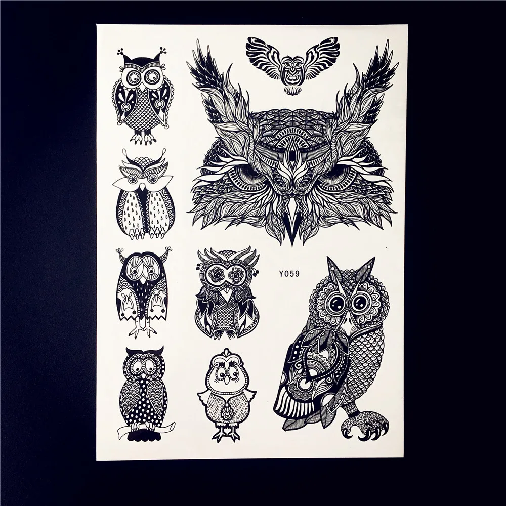 Женский дизайнерский искусственный браслет 1 шт. татуировки с переводной