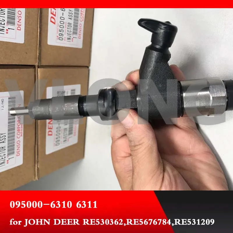 Подлинный и совершенно новый инжектор 095000-6310 RE530362 RE531209 RE546784 SE501925 DZ100212 John Deere 4.5L 6.8L