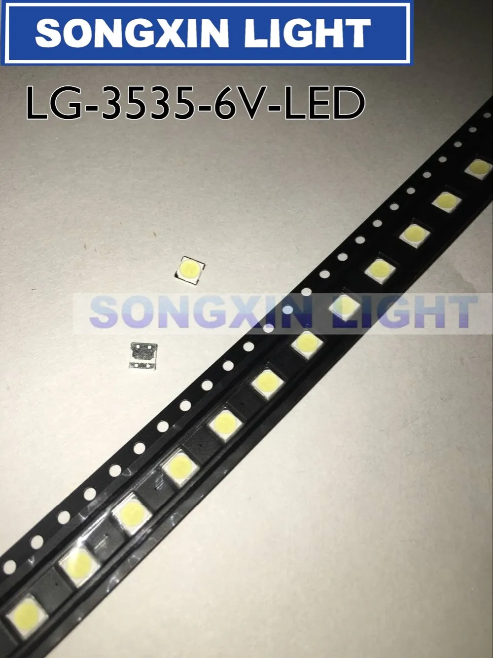 100 шт. светодиодная подсветка для LG Innotek 2 Вт 6 в 3535|led tv 6v|backlighting for tvled backlight lg |