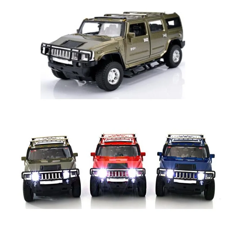1:32 модель автомобиля игрушка Hummer H2 SUV металлический литой Материал Дети