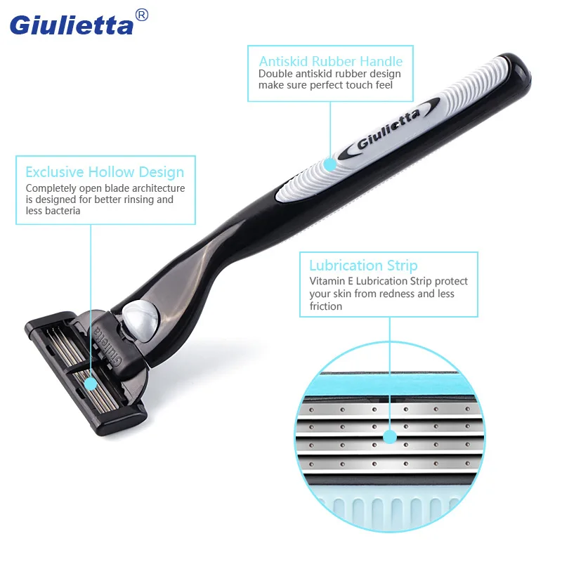 Бритвенные Лезвия для мужчин 8 шт./лот бритвенные лезвия кассеты лица 4 слойные