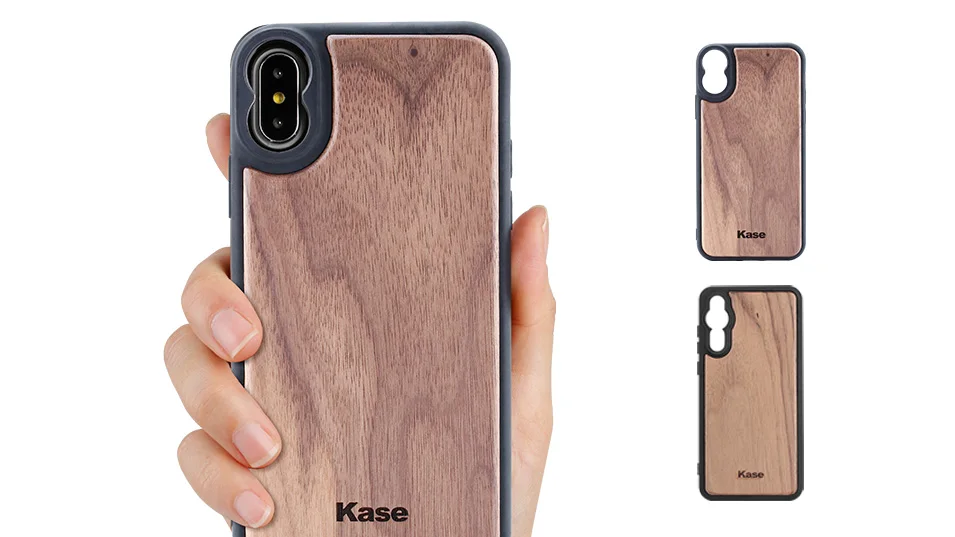 Kase деревянный мобильный чехол для телефона VS Moment для iPhone Xs Max X 7 8 Plus huawei P20 Pro широкоугольный объектив телефото портретные линзы