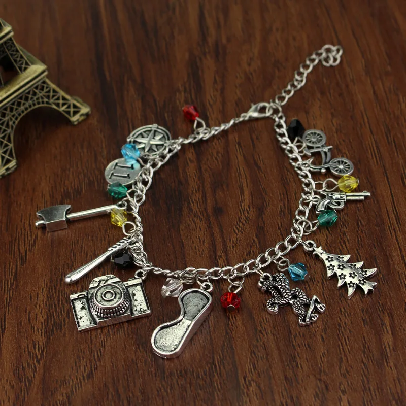 SAVORI Мода Шерлок 221b квартира Jewelry браслет сплава для вентилятор Коллекция Лидер