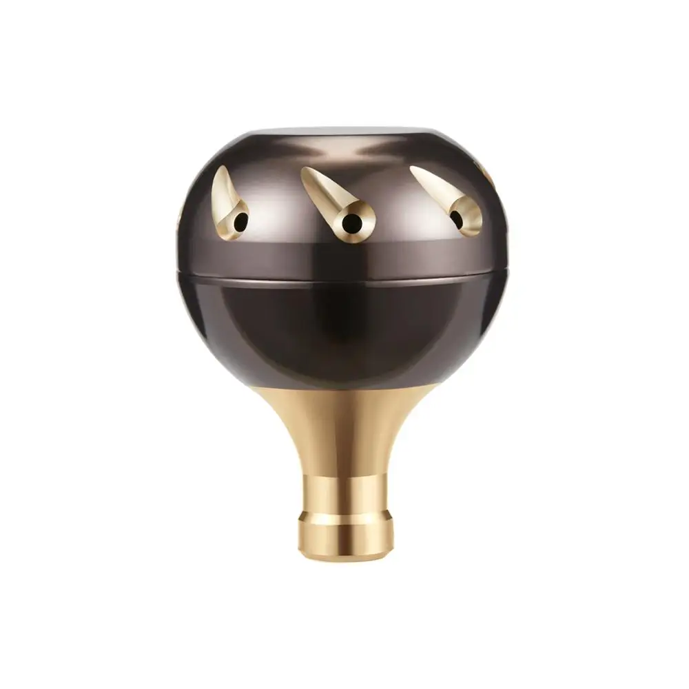 Ручка катушки 38 мм для SHIMANO STRADIC FK SAHARA STRADIC CI4 SW SEDONA STELLA NASCI DAIWA FUEGO TATULA STEEZ CALDIA EXIST - Цвет: Titanium Black Gold
