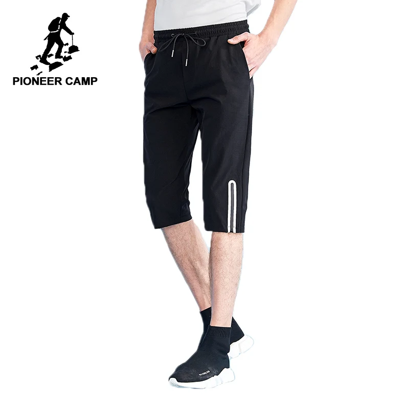 Pioneer Camp новые летние укороченные штаны Мужская брендовая одежда повседневные