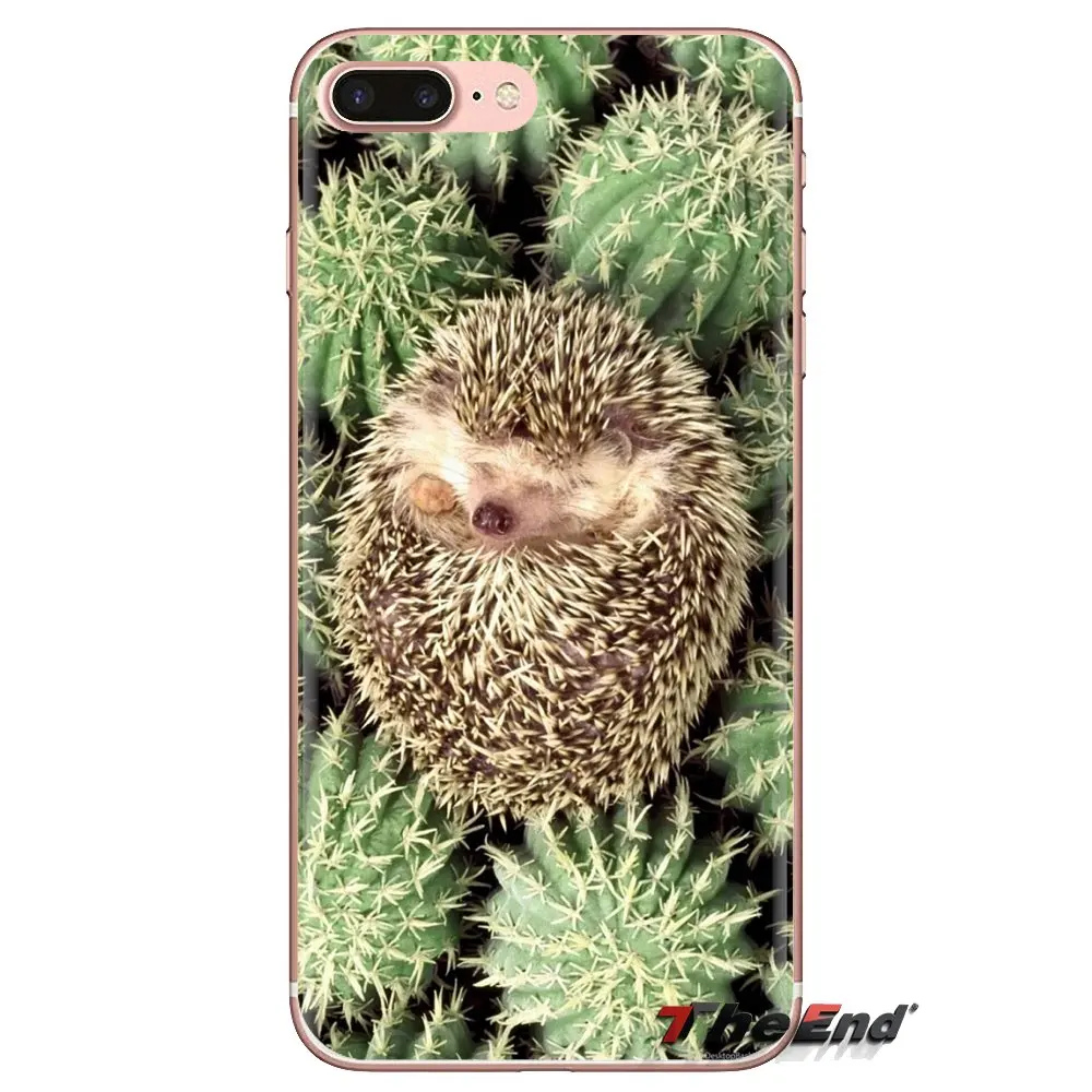 Милый чехол-сумка из ТПУ с рисунком ежика для Huawei G7 G8 P7 P8 P9 P10 P20 P30 Lite Mini Pro P Smart Plus 2017