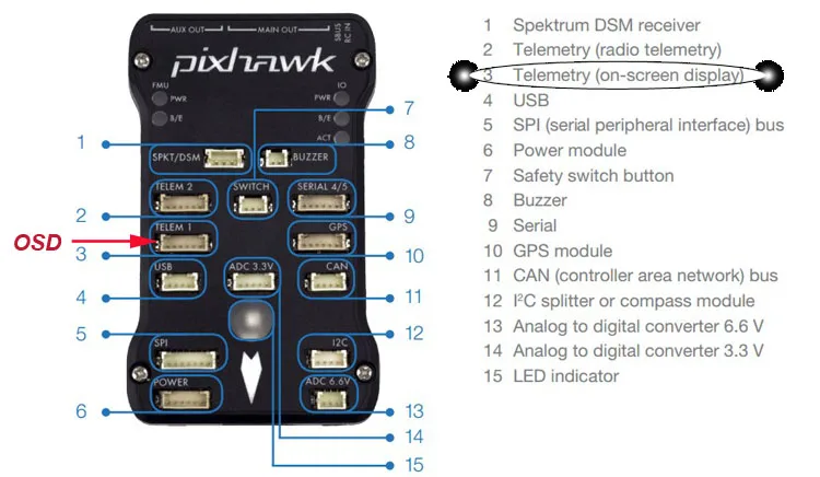 5 шт. OSD MinimOSD кабель для Pixhawk 20 см DF13 разъем|cable osd|df13 cableosd pixhawk |