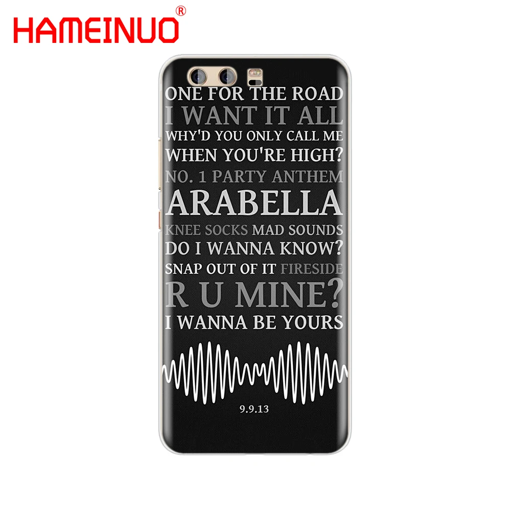 HAMEINUO чехол для телефона с арктическими обезьянами huawei Ascend P7 P8 P9 P10 P20 lite plus pro G9 G8 G7