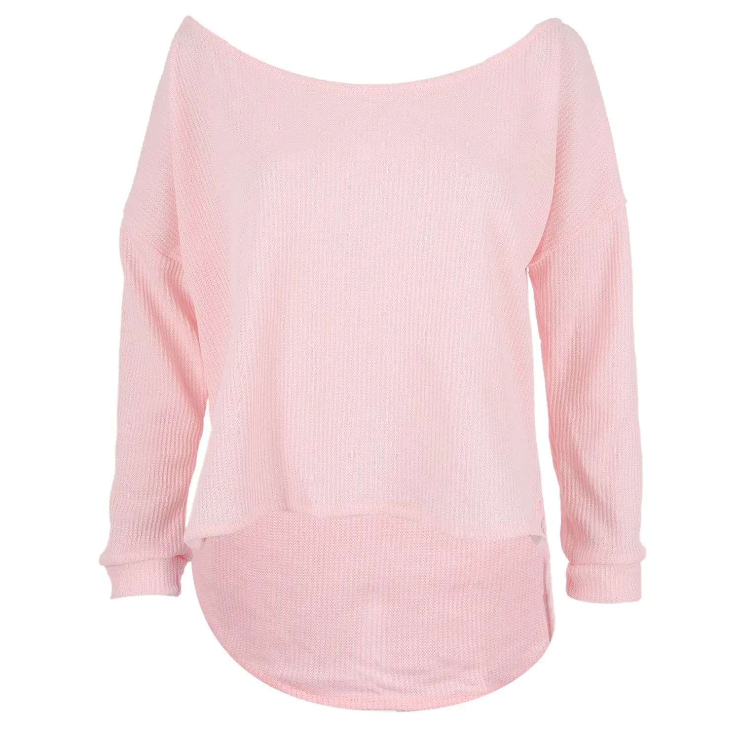 Для женщин Новая мода Демисезонный вязаный свитер тонкий пуловер пикантные