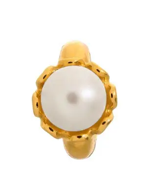 Vinnie дизайн ювелирных изделий белый жемчуг цветок подвески для кожаный браслет