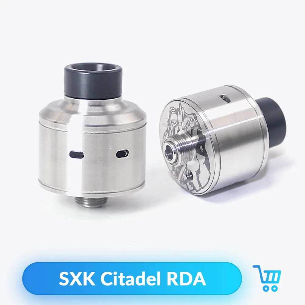 Вулканический SXK Цитадель 22 мм RDA танк Reubuildable распылитель для мех BOX механический