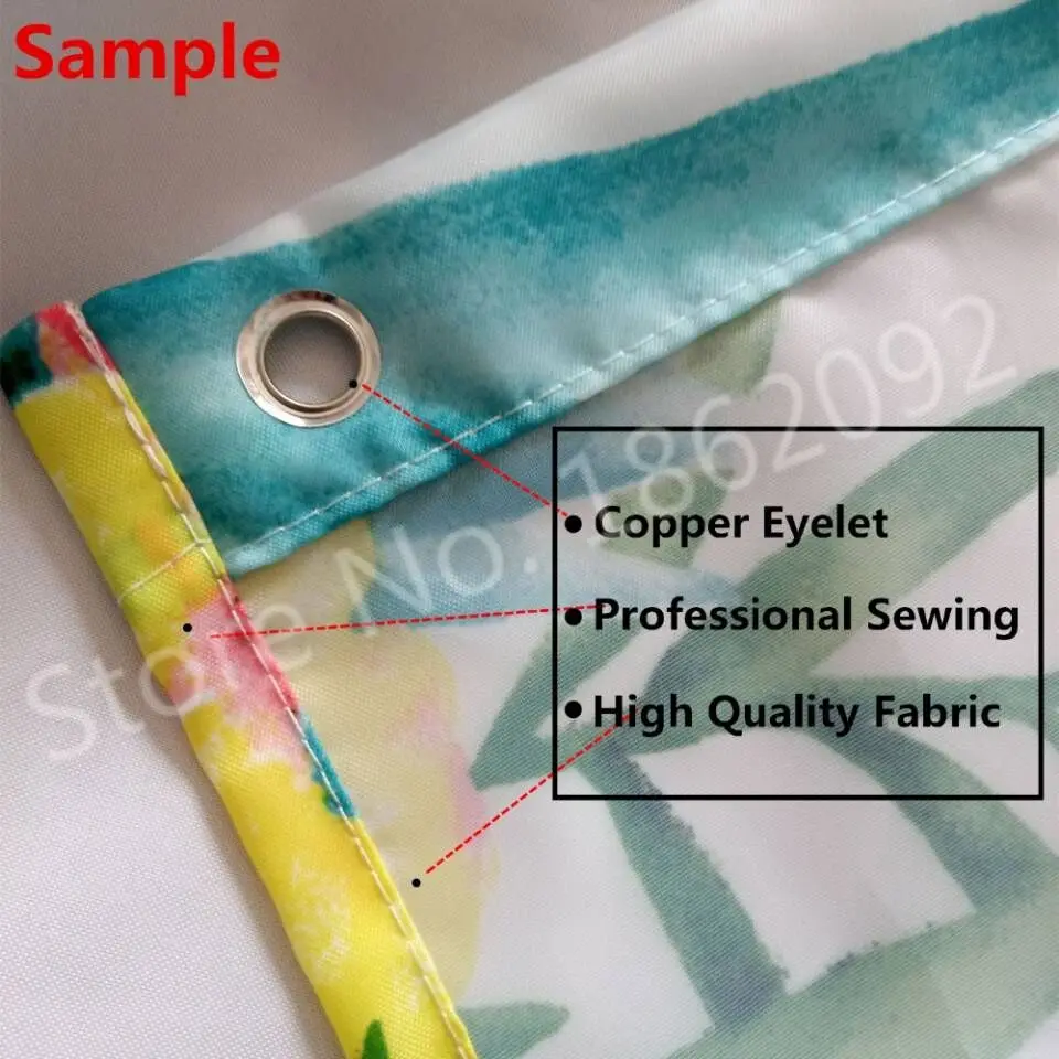 Сказочные фиолетовые цветы и цветок стрекозы занавески для ванной романтические