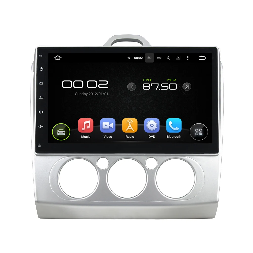 

10.1 inch Touch Screen Android 5.1.1 Car GPS Navigatior Audio Video Auto Radio for Ford Focus 2007-2011 (Manual Air-conditioner)