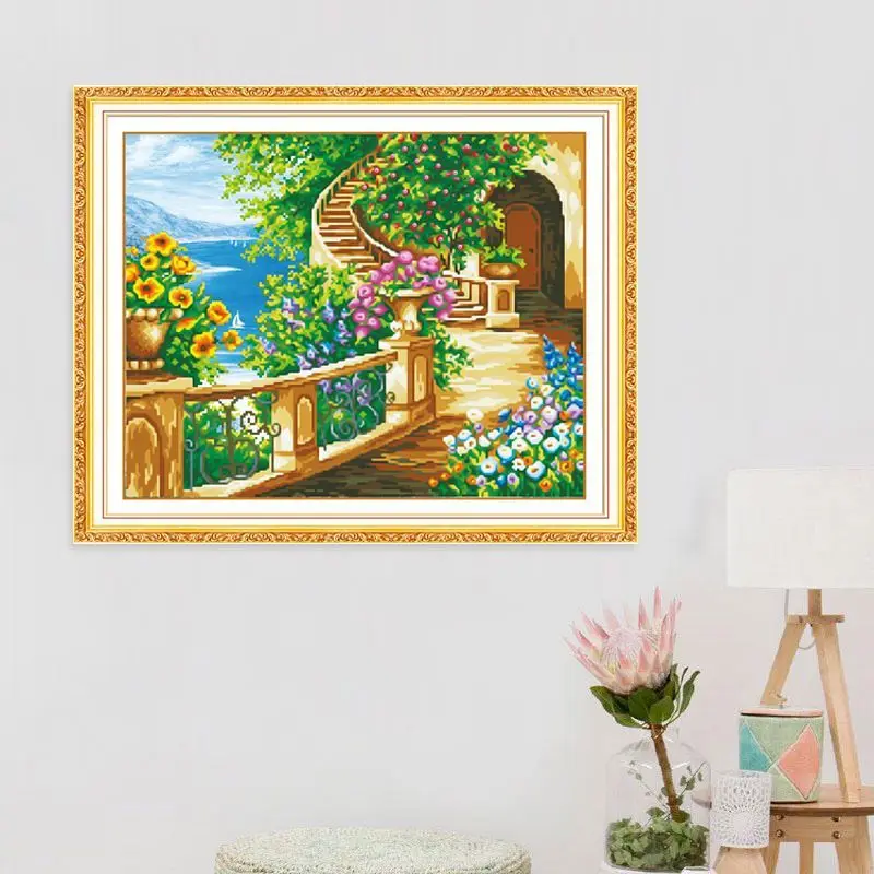 New!diamond painting 5d diy Cross Stitch Diamond Mosai Decoration Embroidery Scenic Sunflower | Дом и сад