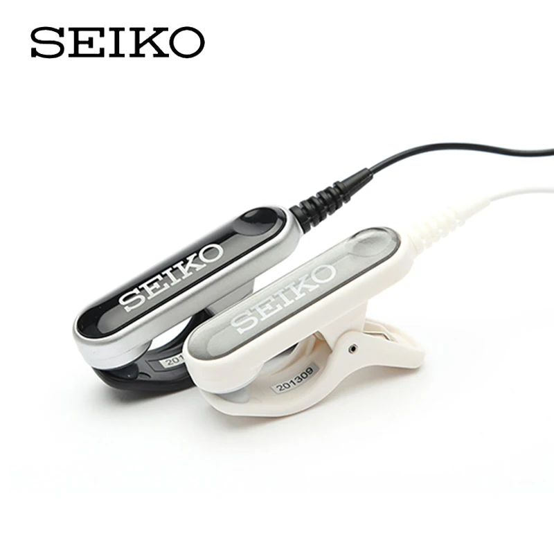 Seiko STM30 зажим Стиль Пикап микрофон черный/белый STM30B для тюнер гитара укулеле