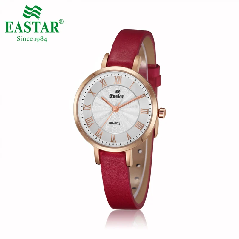 Женские кварцевые наручные часы Eastar элегантные повседневные модные