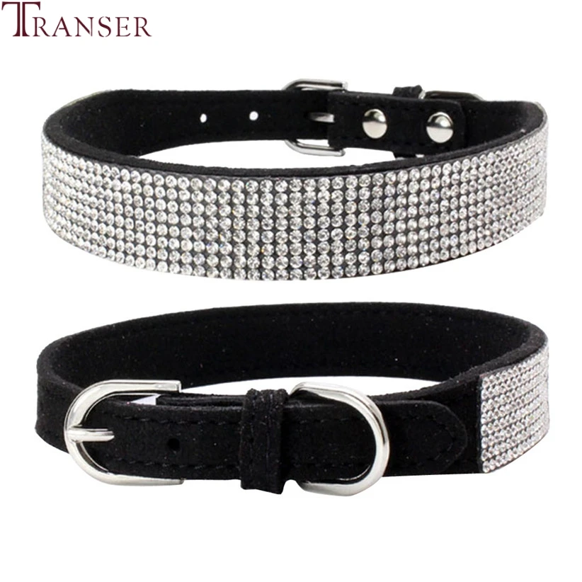 Ошейник для собак Transer регулируемый кожаный ошейник больших и маленьких средних