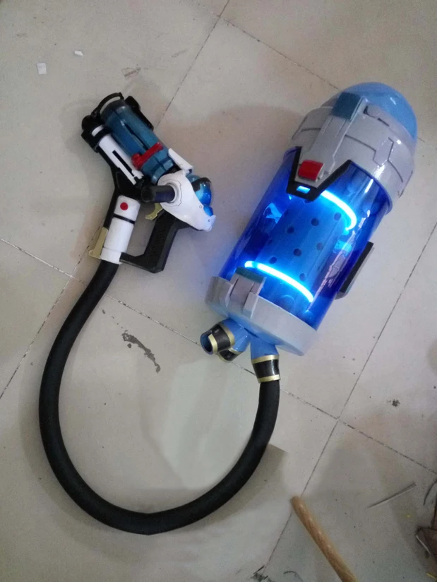 Overwatch Mei Endothermic Blaster задний Танк Косплей оружие опора |