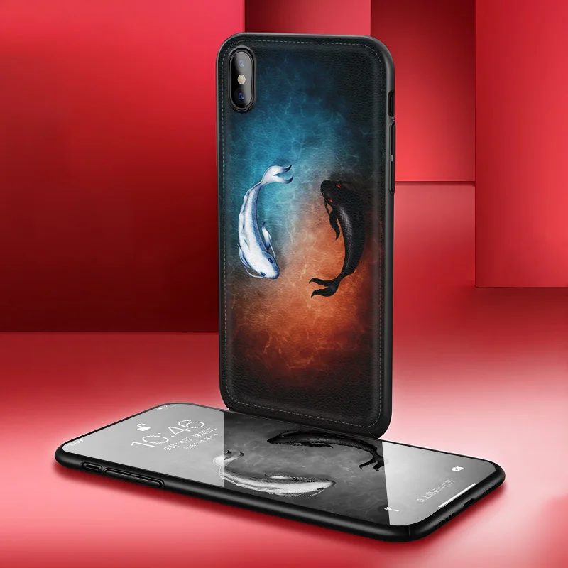Роскошный мягкий чехол из искусственной кожи для iPhone 8 7X6 6s Plus XR XS 11 Pro Max телефона