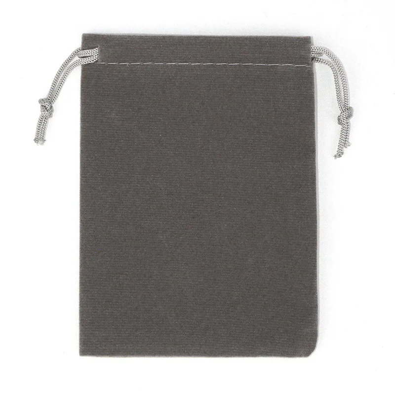 

10 шт., бархатные мешочков для украшений LUKENI 5х7 см