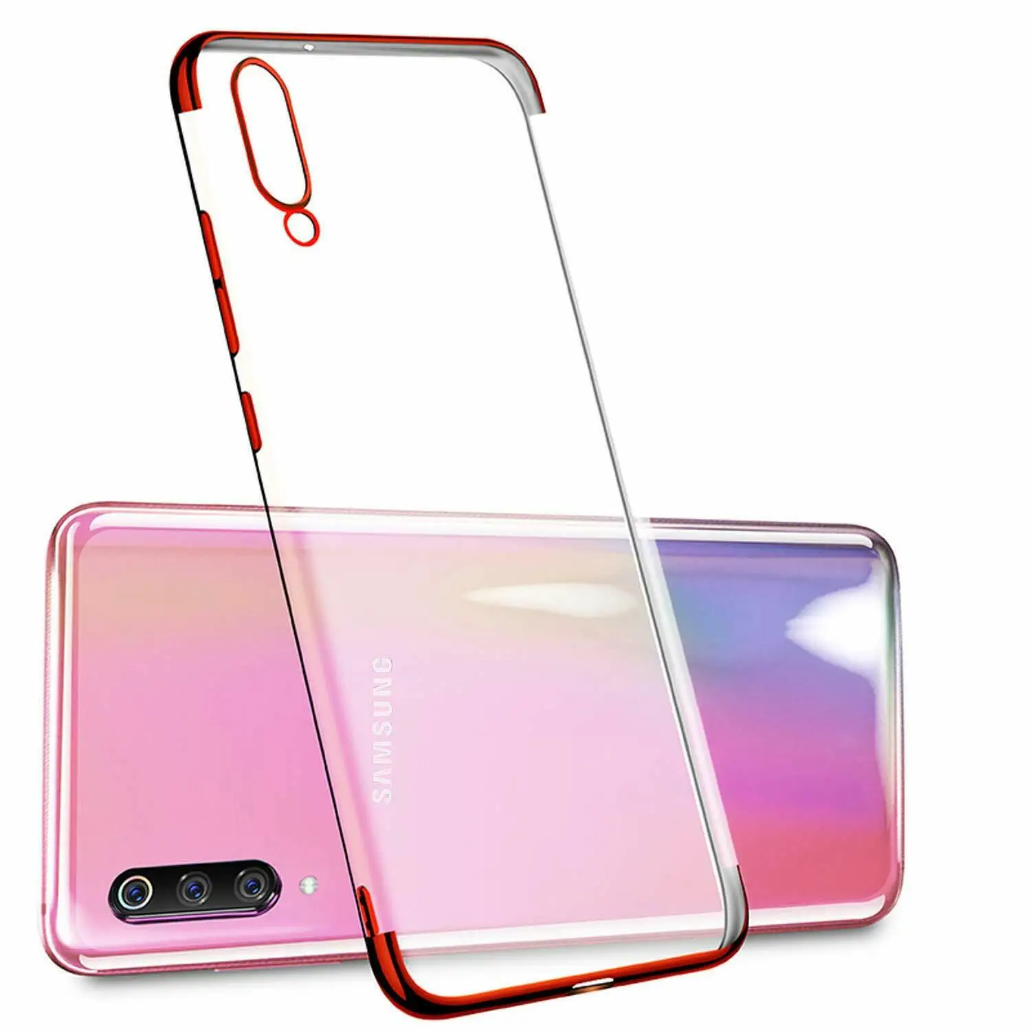 Чехол для Samsung Galaxy A80 A90 A50 A30 A20 A10 A70 A40 M10 M20 M30 A 50 Роскошный прозрачный ТПУ силиконовый чехол для телефона