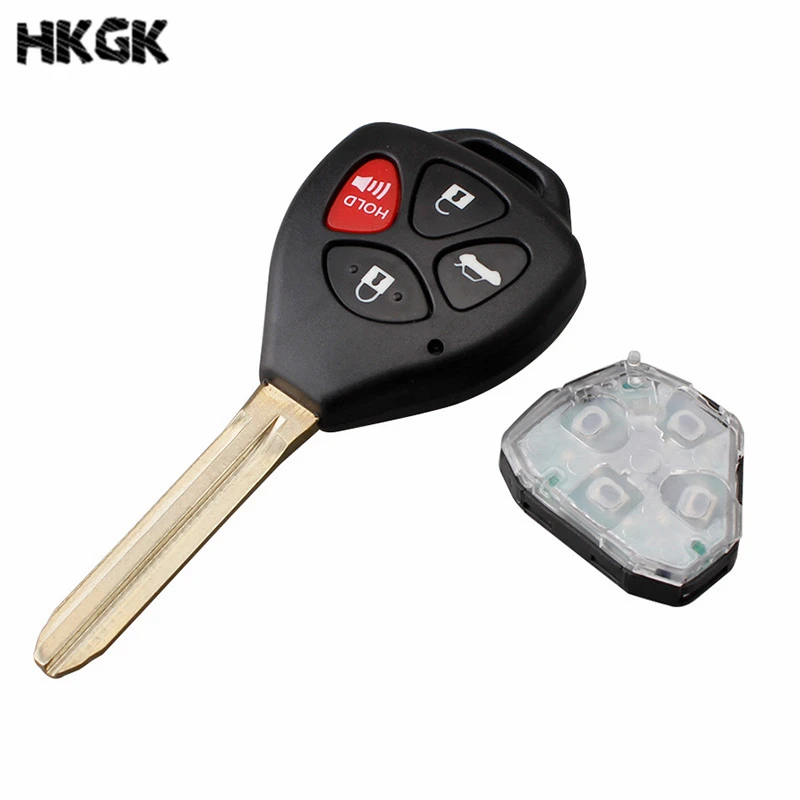 4 кнопки дистанционного ключа для Toyota Camry Rav4 2006-2010 315 МГц HYQ12BBY оригинальный ключ G
