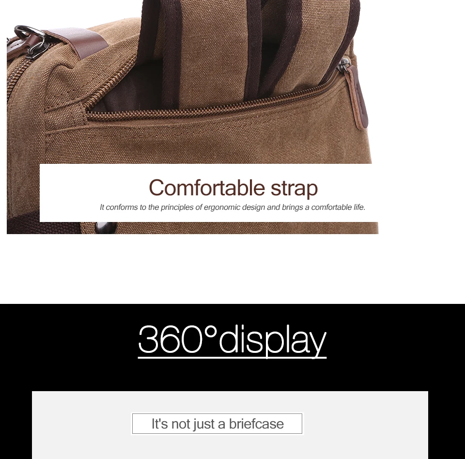 Повседневный мужской портфель, большая Холщовая Сумка на плечо для мужчин, синяя Дорожная сумка на молнии, Одноцветный портфель для ноутбука 15,6 дюймов, сумки