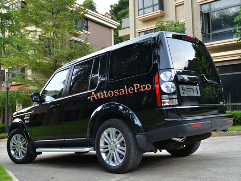 Задний глушитель выхлопной трубы из хромистой стали наконечник 2 шт. для Land Rover LR4