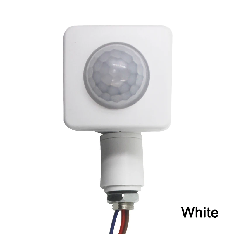 Adjustable W 1 шт. ПИР регулируемый инфракрасный датчик движения 40 мм детектор человеческого тела задержка времени Регулируемый переключатель для светодиодный осветительный прибор - Цвет: Adjustable W