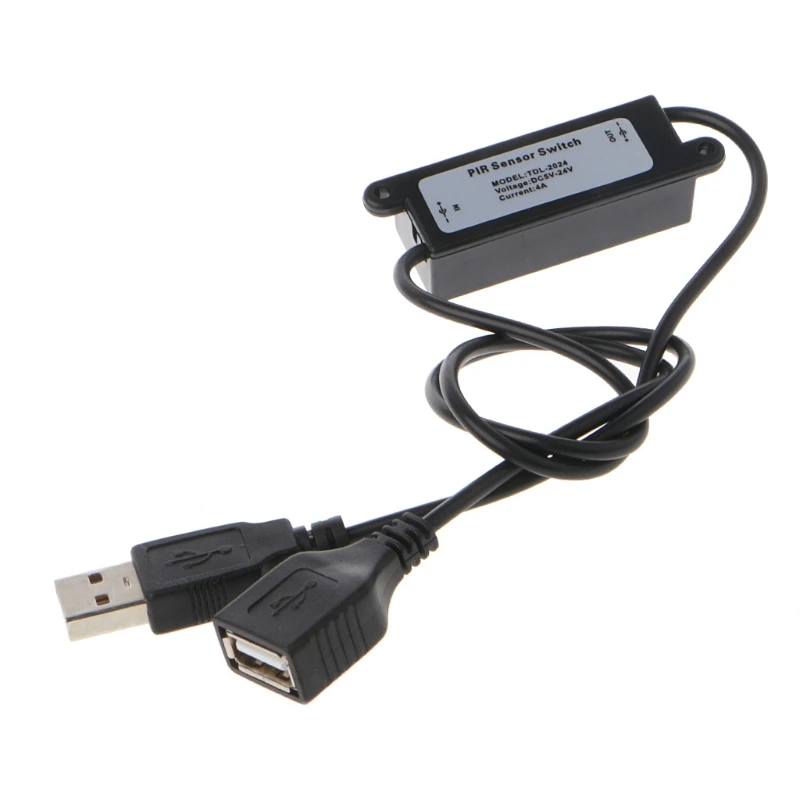 DC 5 24 В широкий USB Светодиодная лента Сенсор переключатель для коридора Шкаф Underbed
