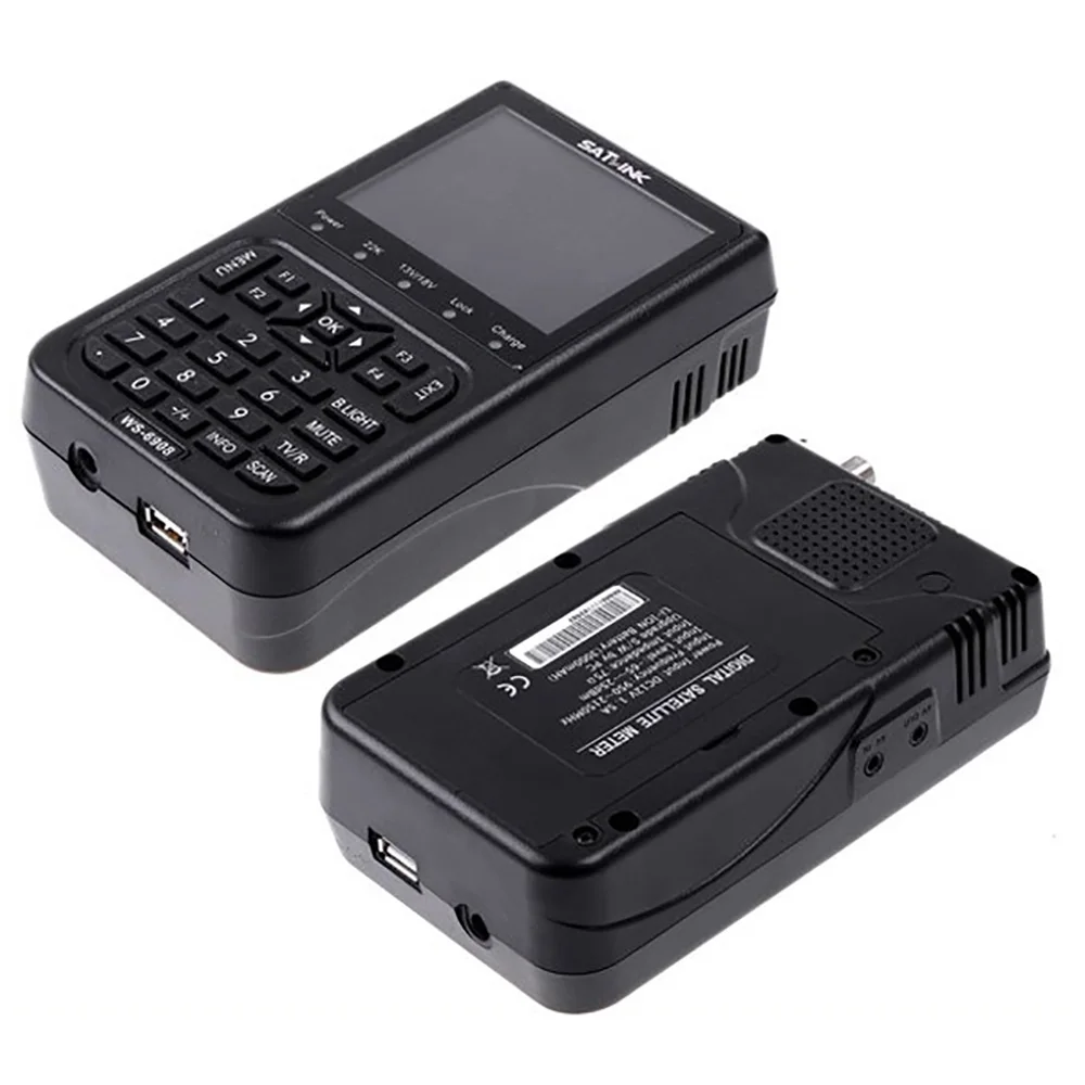 Горячая продажа оригинальный Satlink WS-6908 3 5 ЖК-DVB-S FTA цифровой сигнал ws 6908