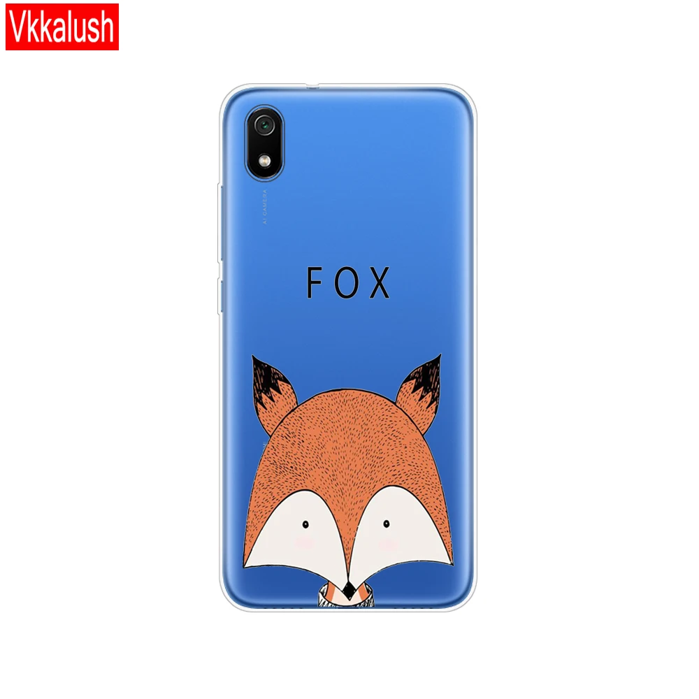 80388 Чехол для Xiaomi redmi 7a, чехол s, полная защита, Мягкая силиконовая задняя крышка из ТПУ для redmi 7 A, бампер для redmi 7a, защитная задняя крышка - Цвет: 80388