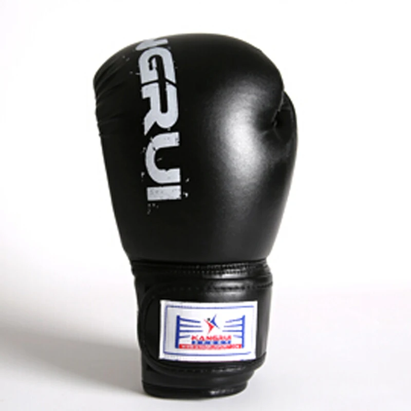 Удар Боксёрские перчатки 10 унц. Санда/каратэ/Боевые кунг-фу/бороться Luva де boxe ММА