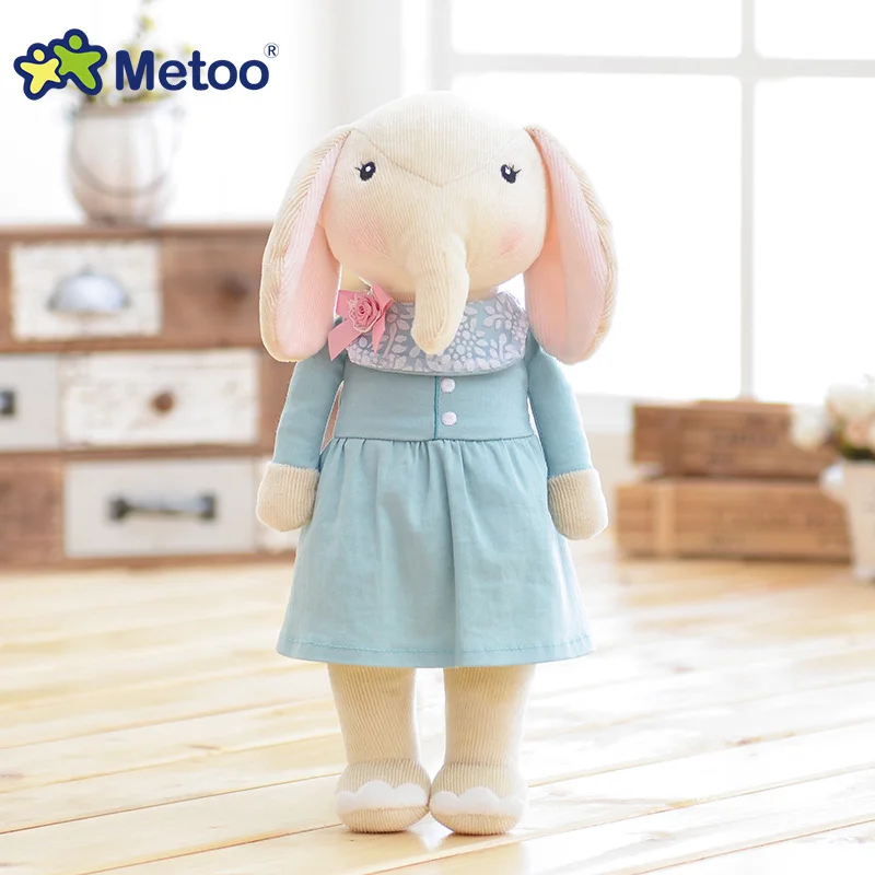 30 см Kawaii мягкие детские игрушки для девочек, подарок на день рождения, Рождество, плюшевая Милая кукла со слоном, 12,5 дюймов, Metoo - Цвет: 2