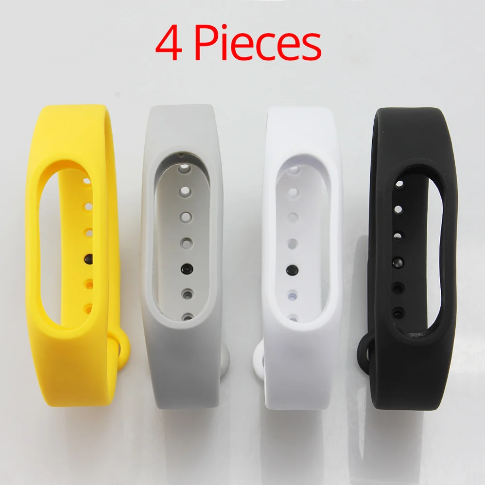 Цветной силиконовый ремешок для браслета COLMI сменный оригинального Miband 2 Xiaomi Mi band