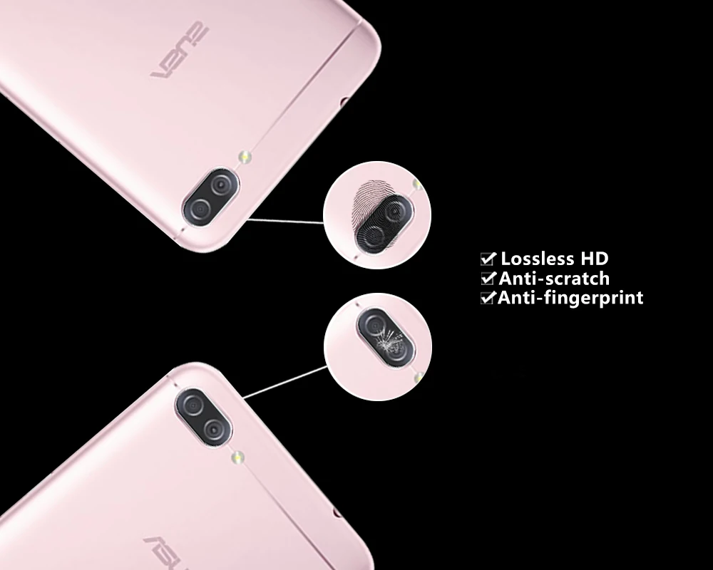 Ультратонкая Защитная пленка для задней камеры из закаленного стекла Asus Zenfone 4 Max