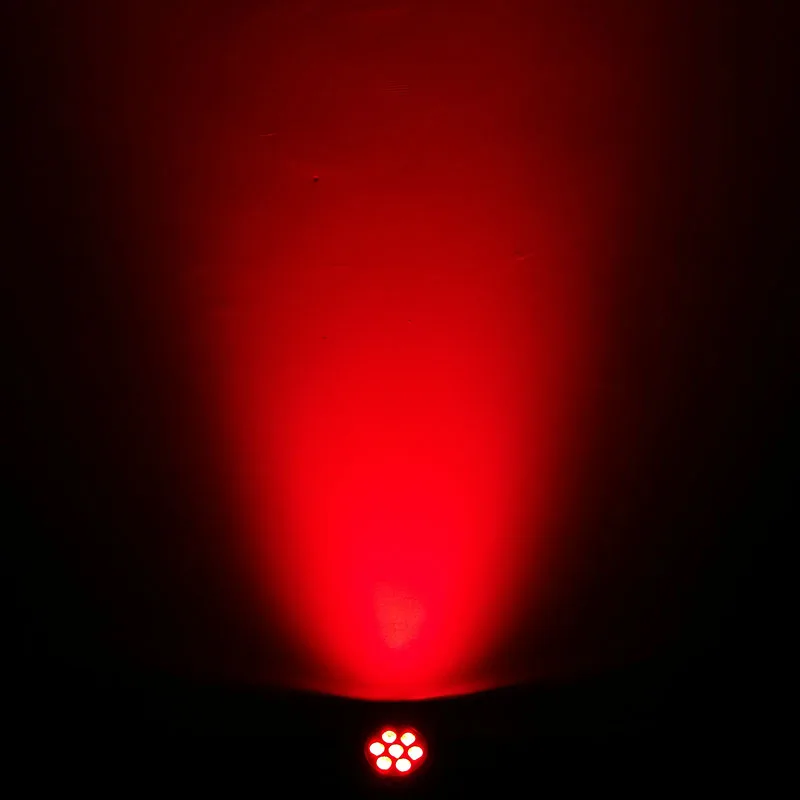 2 шт./лот Быстрая доставка LED Wash 7x18 Вт RGBWA + UV Moving Head Lighting 6in1 BGBWA для диско DJ KTV 12/16DMX