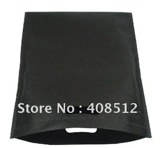 

Promotion small size black non woven bag can be printed custom logo