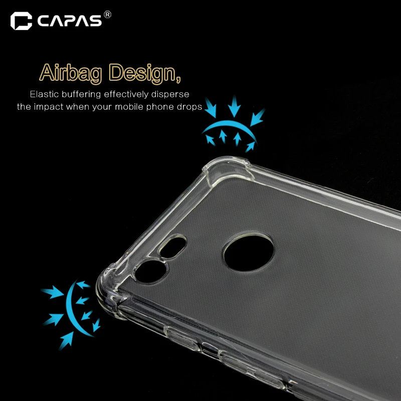 Cover For Google Pixel 2 3 XL Protective Case Soft TPU Clear Transparent Back Pixel3 Shockproof | Мобильные телефоны и