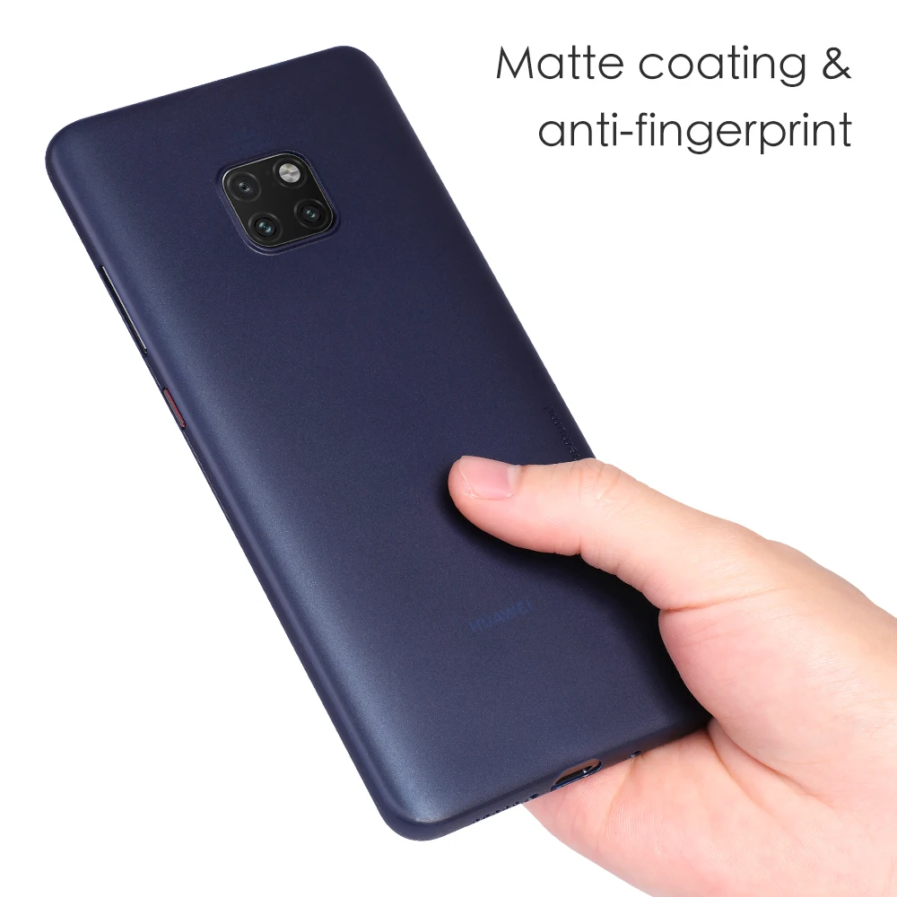 Memumi Ulatra Тонкий чехол 0,3 мм для huawei mate 20 Pro матовый Finshi Cating чехол PP Жесткий Тонкий чехол для huawei mate 20pro Funda