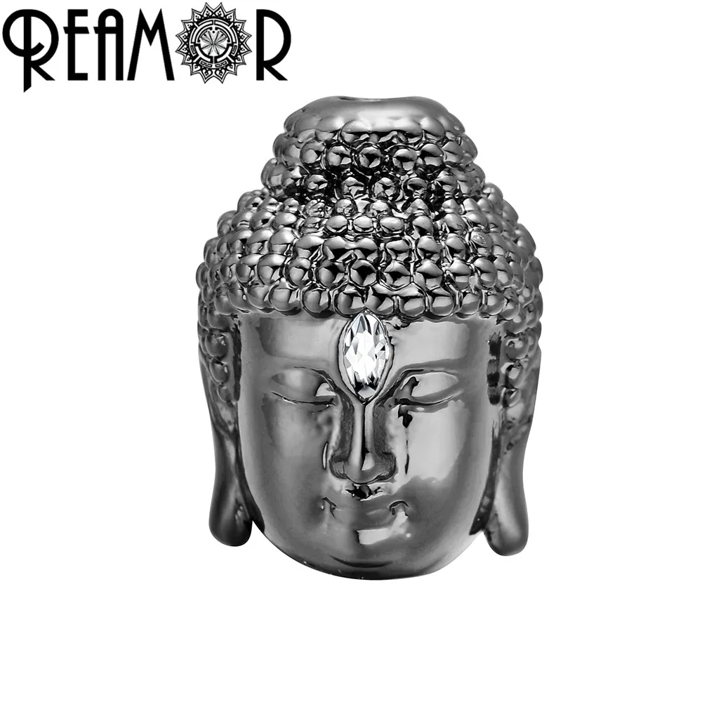 REAMOR 5 шт. черные/розовые золотистые/золотистые медные бусины с подвеской в виде