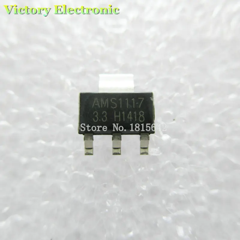 10 шт. AMS1117 3.3 LM1117 СОТ 223 3 V Напряжение регулятор|voltage regulator|100 pcsregulator voltage |