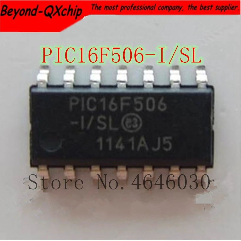 Бесплатная доставка Набор из 10 шт./лот PIC16F506 I/SL пакет SOP14|Интегральные схемы| |