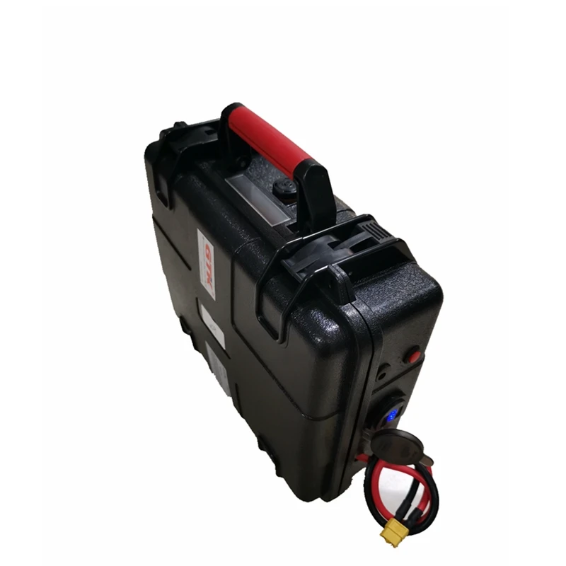Водонепроницаемый 12V 30Ah 40Ah 45Ah 50Ah 60Ah литий-ионная батарея 12v bms для уличный светильник power bank скутер ноутбук, фара для электровелосипеда+ зарядное устройство