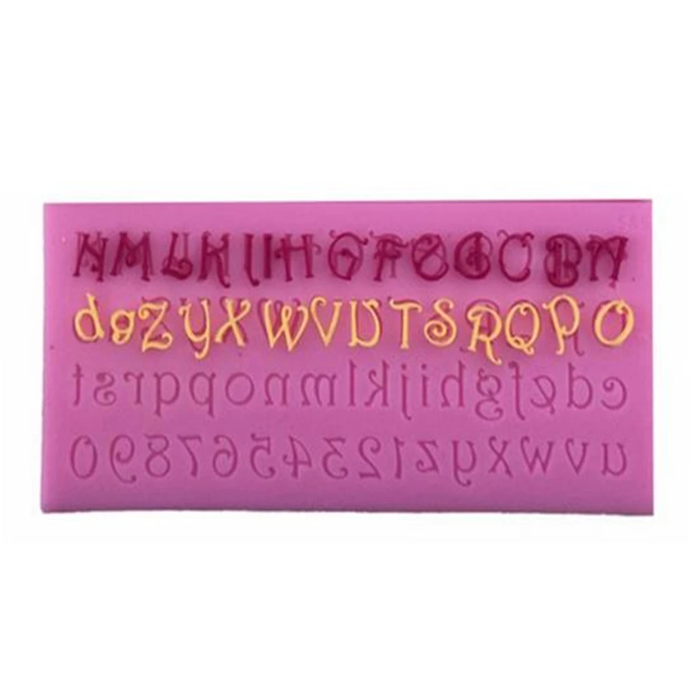 Инструменты сделай сам для милые Мультяшные буквы и цифры украшение торта форма