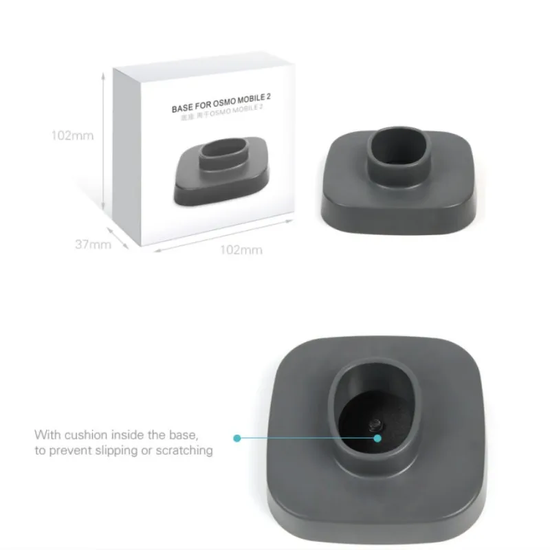 

Portable Base for DJI Osmo Mobile 2 Handheld Gimbals Phone Camera Stabilizer Mount Holder Tripod Stand Bracket