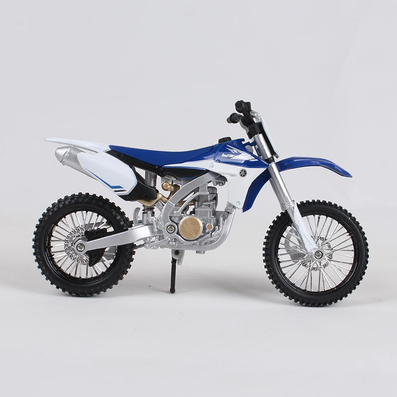Maisto 1:12 Yamaha yz 450 синий мотоцикл литьевая Металлическая Модель комплекты для сборки