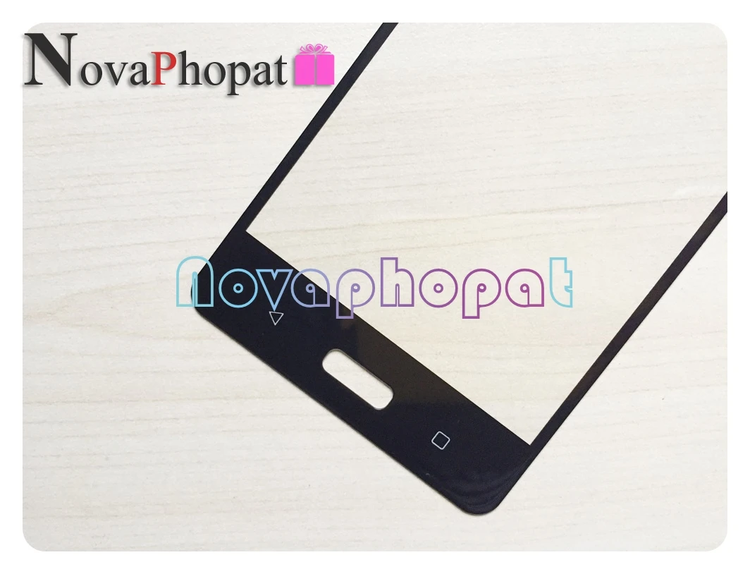 Novaphopat черная стеклянная панель для Nokia 2 3 5 6 7 8 1 plus Замена стеклянного экрана