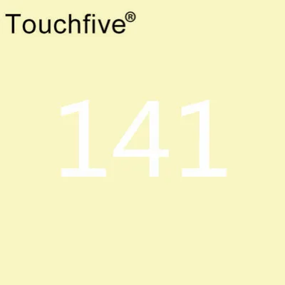 141 TOUCHFIVE дополнительный цвет двойная головка художественные маркеры Кисть ручка на спиртовой основе эскизные маркеры манга ручки для рисования товары для рукоделия - Цвет: 141