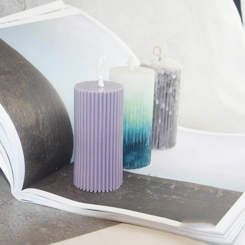 Нить акриловая лампы в форме свечи прессформы цилиндр свечная форма ручной